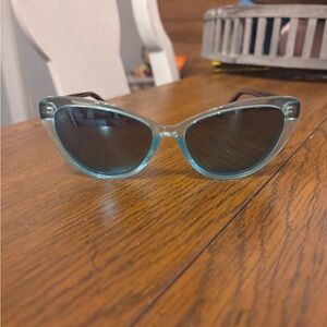 Blenders: Stylish Blue Cat-Eye Sunglasses - Blenders